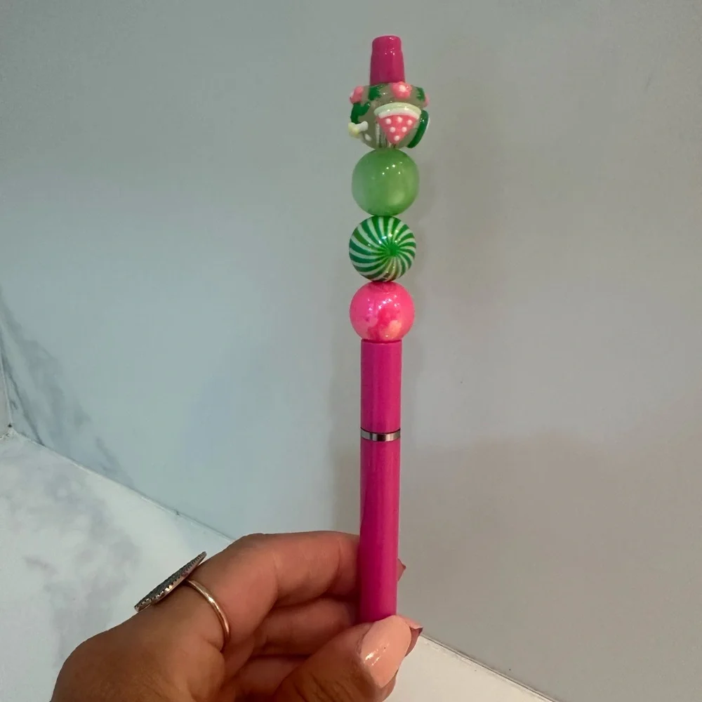 Watermelon Beaded Pens Set - Picture 7 of 8